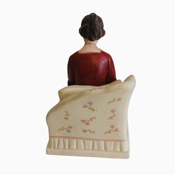 Bessie Pease Gutmann Figurine- H2156-"Now I Lay Me" 1988 Limited Edition-#1830 - Picture 10 of 12